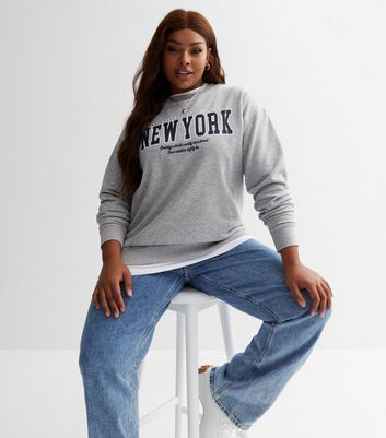 New look cheap grey sweatshirt