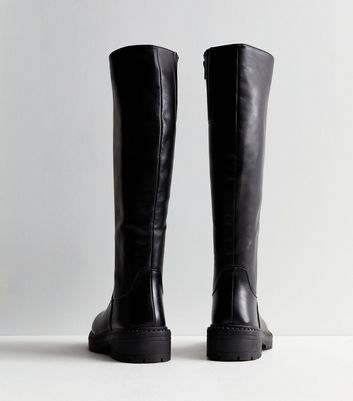 Calf length 2025 boots new look