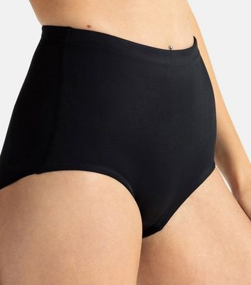 Dorina Black Sculpting High Waist Briefs New Look