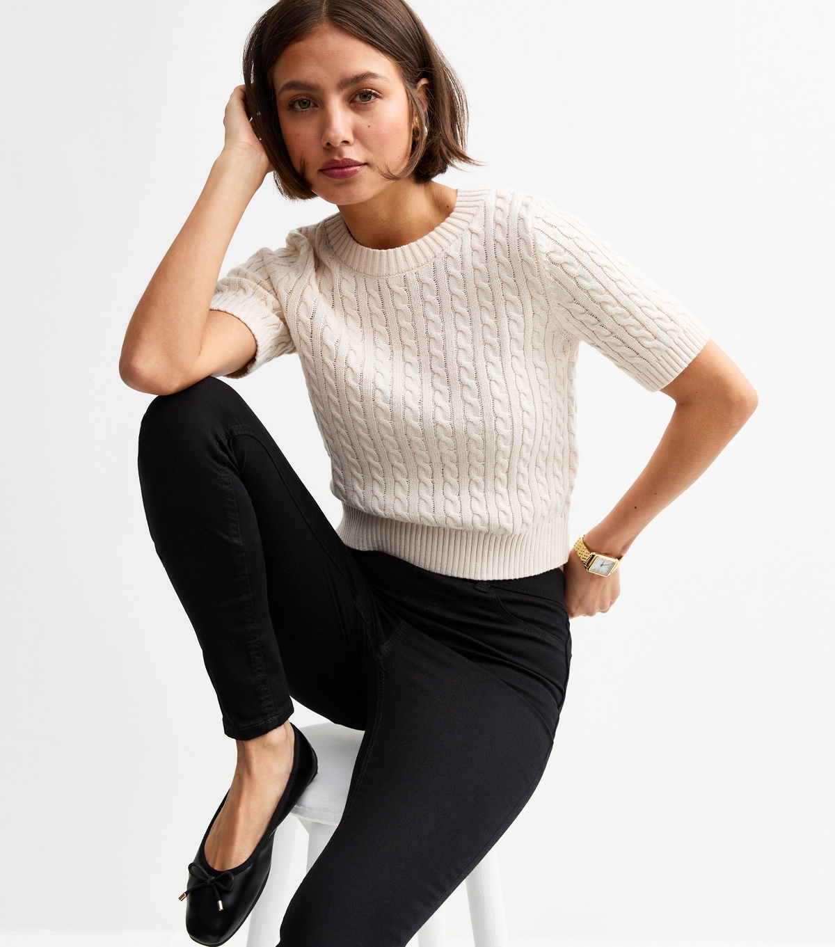 Women's Black Lift & Shape Emilee Jeggings New Look