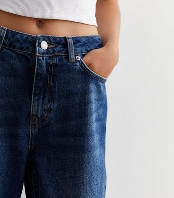 Blue hot sale dad jeans