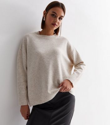 Oversized crew neck on sale jumper