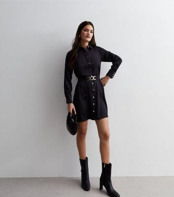 Black shirt hotsell dress zara