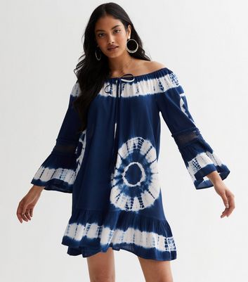 New look deals tie dye dress