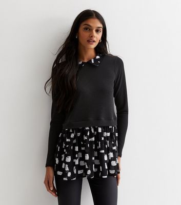 Womens 2 in 1 blouse online jumper