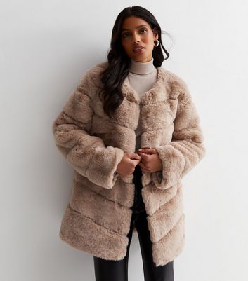 Fluffy ladies shop coat