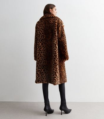 New look animal 2025 print coat