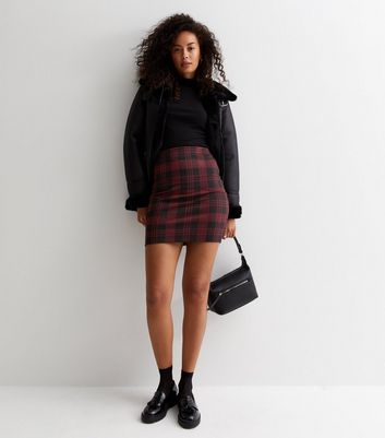 Tartan skirt outlet tall