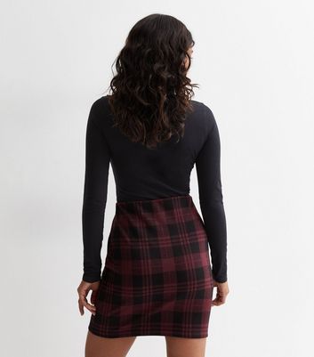 Petite on sale tartan skirts