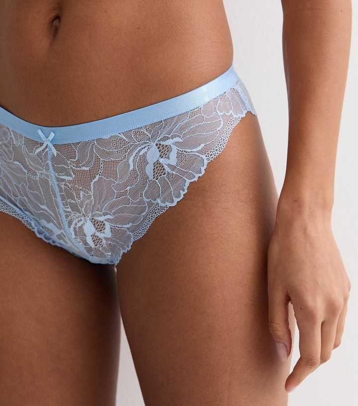 2-pack Brazilian Lace Briefs, White