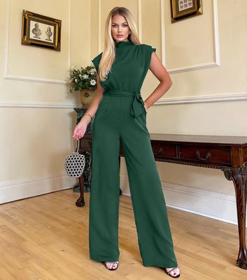 New look cheap black jumpsuit sale