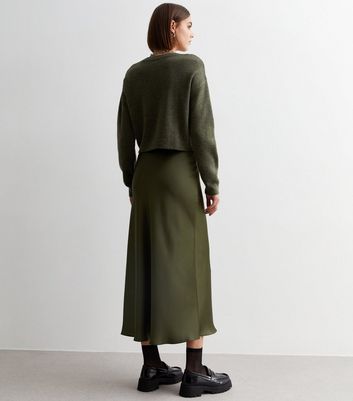 Long khaki 2025 skirts 1960