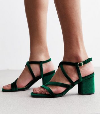 Womens sales green sandals