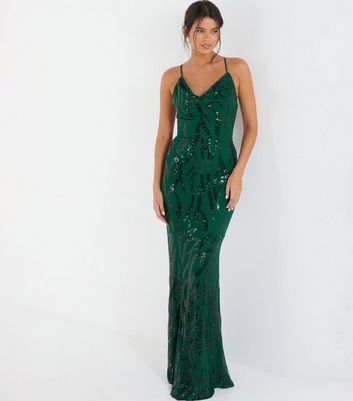 Dark green maxi dress 2024 uk