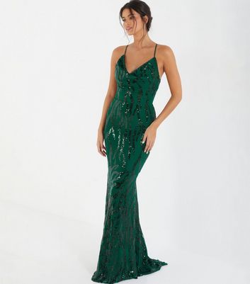 Green sequin dress on sale quiz