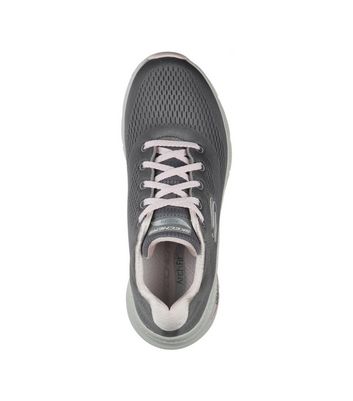 Skechers ladies grey on sale trainers