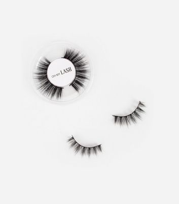 Oh My Lash Black Faux Mink Strip Lashes Glow Up Set New Look