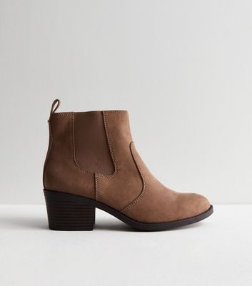 New look suedette cheap chelsea ankle boot