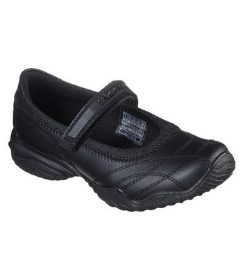 Skechers Kids Black Velocity Mary Jane Shoes | New Look