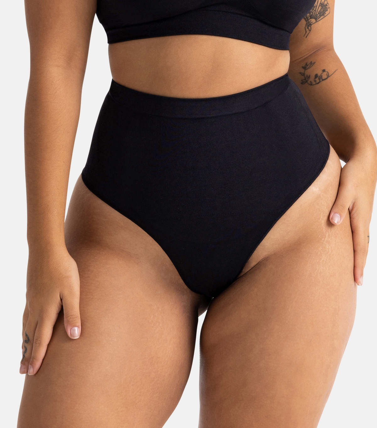 Women's Black High Waist Briefs Dorina New Look