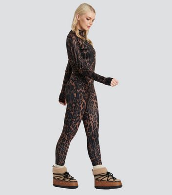 Leopard print leggings outlet new look