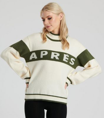 South Beach Cream Knit Après Ski Jumper New Look