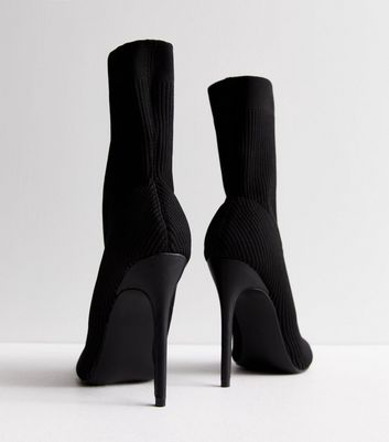 Public desire black sock boots sale