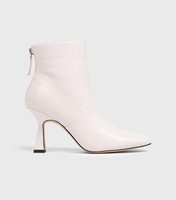 New look hotsell cream boots