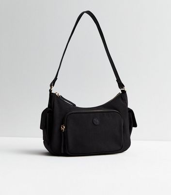 Black Utility Shoulder Bag New Look
