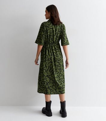 Maternity snake hotsell print dress