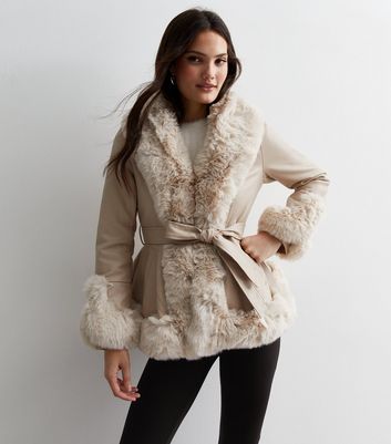 Leather sale trim coat