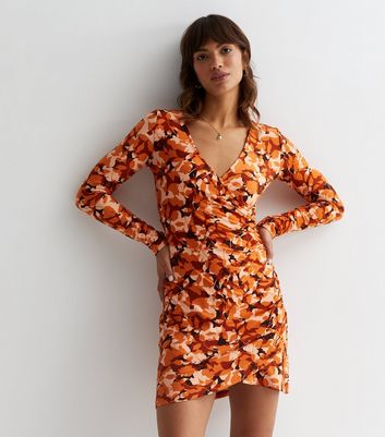 New look best sale leaf print dress