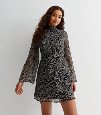 Petite mini sale dress with sleeves