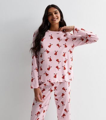 Jersey Pyjama Set - Forest Glow Reindeer