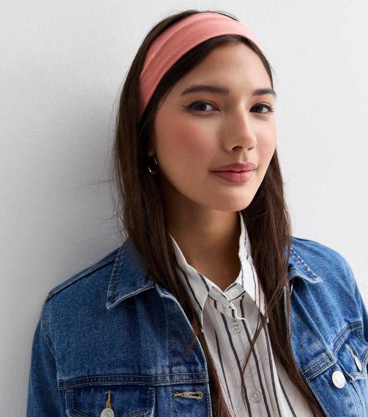 Pink Soft Stretch Headband