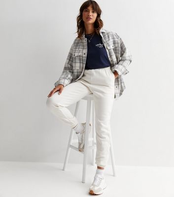 Navy Cotton Los Angeles Logo Pocket TShirt New Look