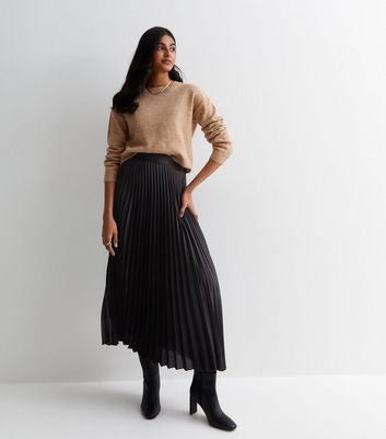 Pleated skirt hotsell new look