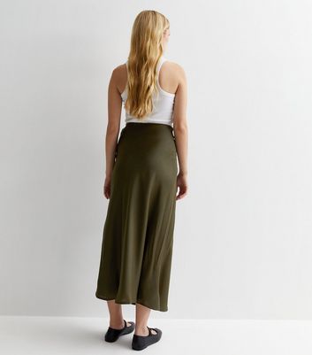 Long khaki skirts clearance 40k