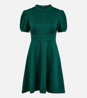 Dark green outlet skater dress