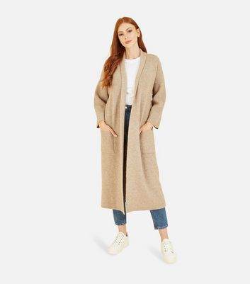 Long camel outlet sweater coat