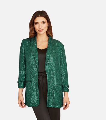 Sequin suit jacket womens sale