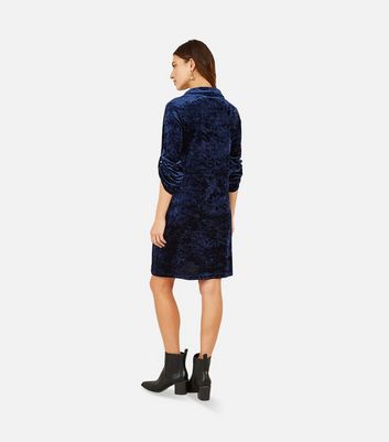 Vince velvet 2024 shirt dress