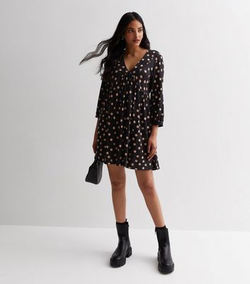 Spot shop smock dress