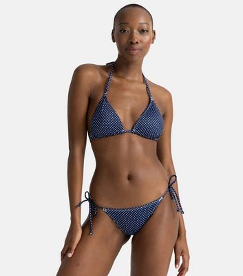 Navy tie 2024 bikini bottoms