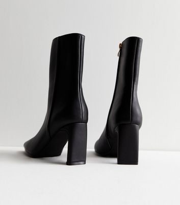 Slim store heel boots