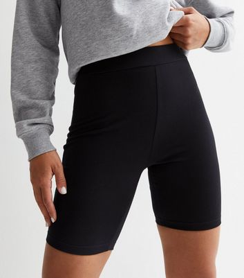 Black jersey cycling online shorts