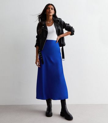 New look hotsell satin skirt