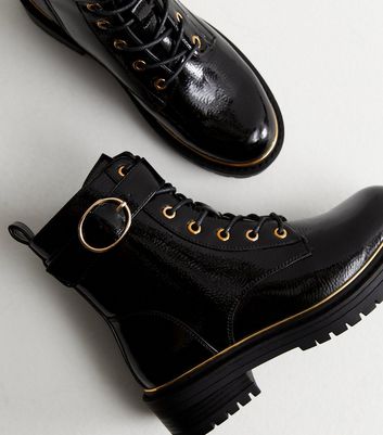 Womens wide fit hot sale biker boots