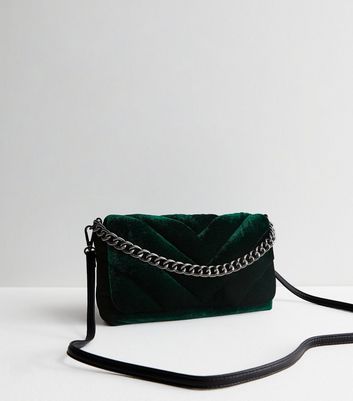 New look cheap green bag