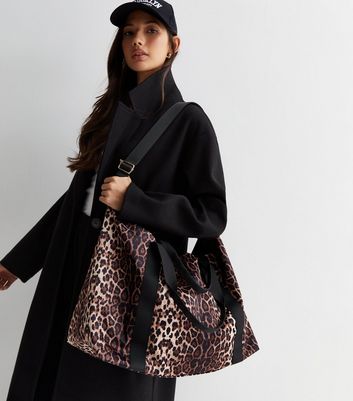 New look cheap leopard bag